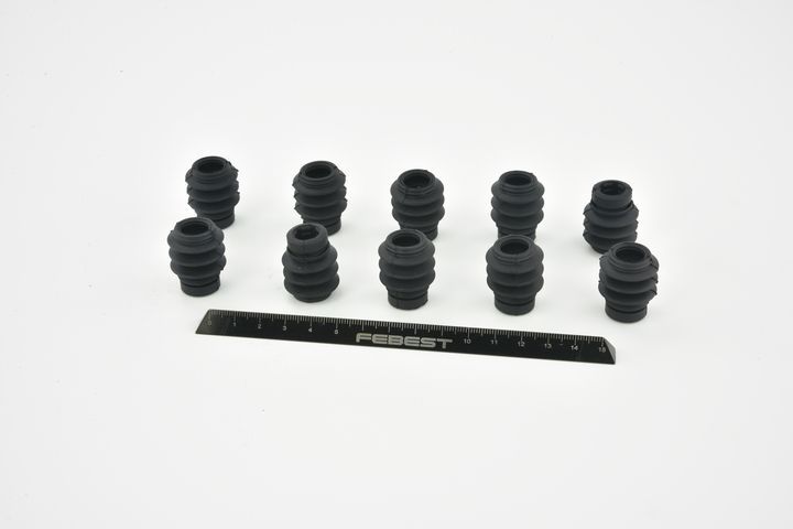 Gofruotoji membrana, stabdžių apkabos kreipiklis FEBEST 1273-TUCSF-PCS10