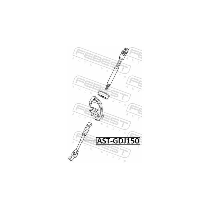 Vairo velenas FEBEST AST-GDJ150