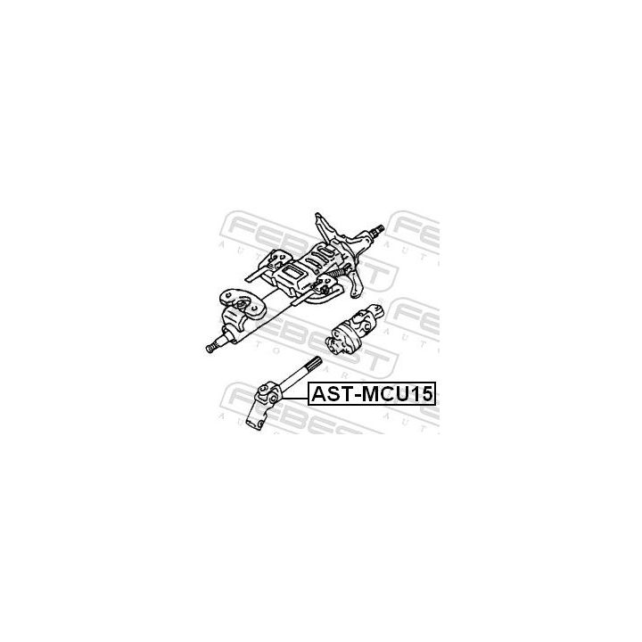 Vairo velenas FEBEST AST-MCU15