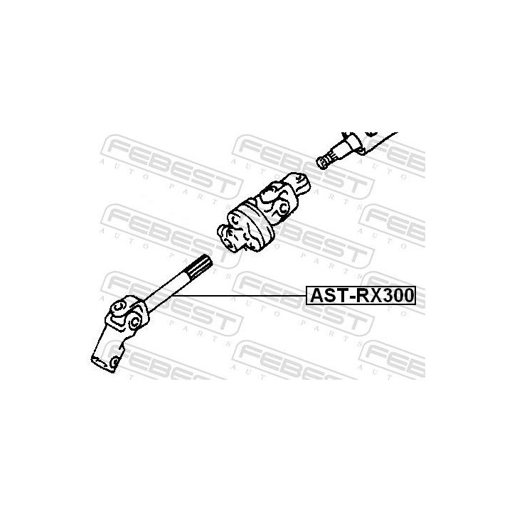 Vairo velenas FEBEST AST-RX300