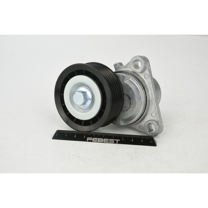 Diržo įtempiklis, V formos rumbuotas diržas FEBEST 0587-LW23