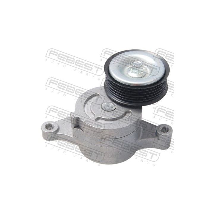 Diržo įtempiklis, V formos rumbuotas diržas FEBEST 0590-DE