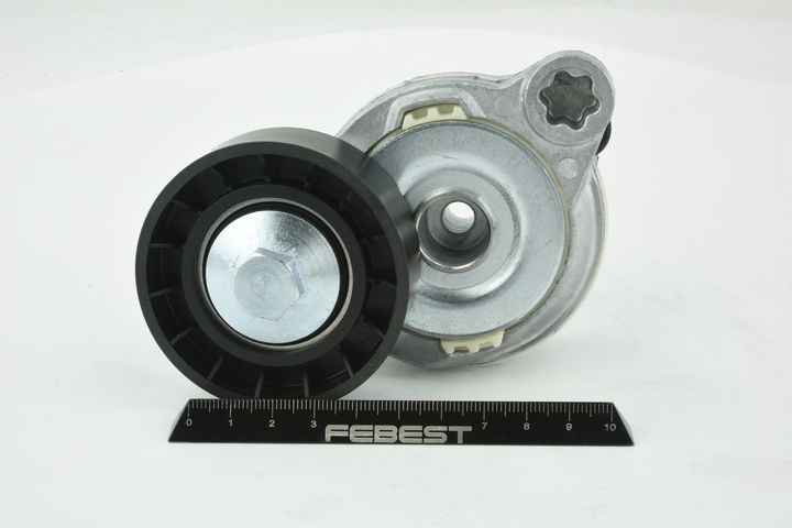 Diržo įtempiklis, V formos rumbuotas diržas FEBEST 2790-XC70