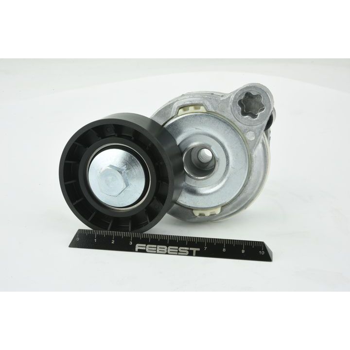 Diržo įtempiklis, V formos rumbuotas diržas FEBEST 2790-XC70