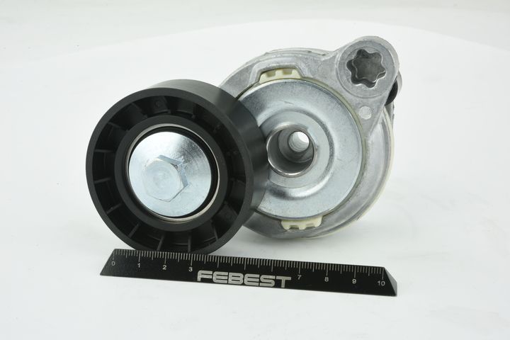 Diržo įtempiklis, V formos rumbuotas diržas FEBEST 2790-XC70