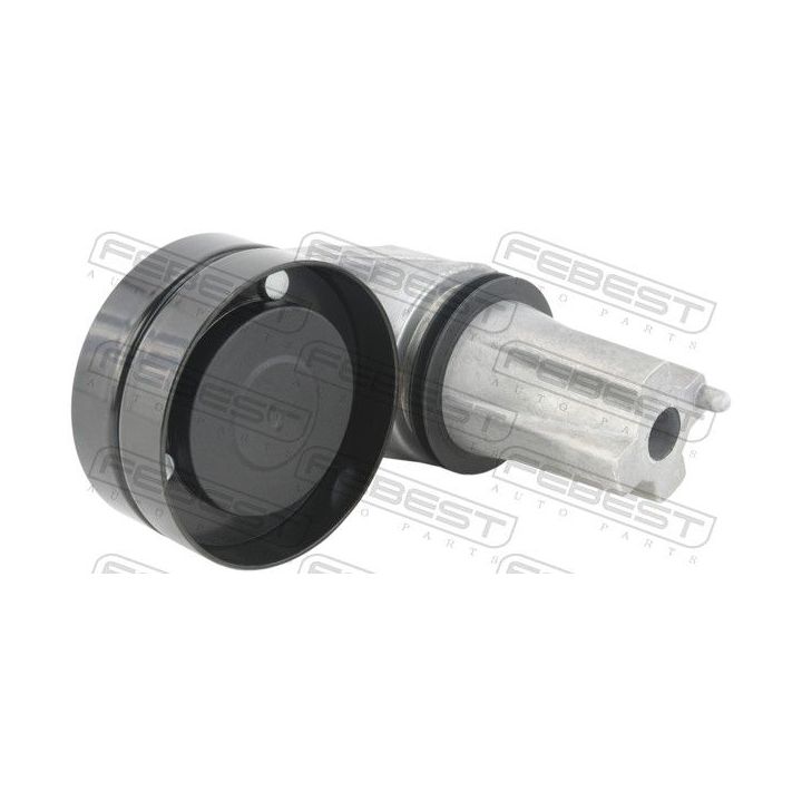 Diržo įtempiklis, V formos rumbuotas diržas FEBEST 2990-DIS