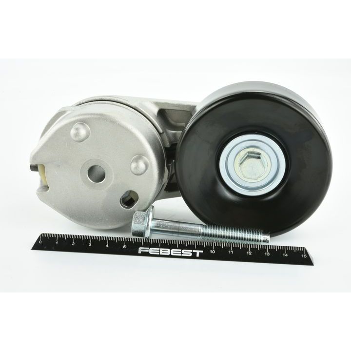 Diržo įtempiklis, V formos rumbuotas diržas FEBEST 2990-DIV