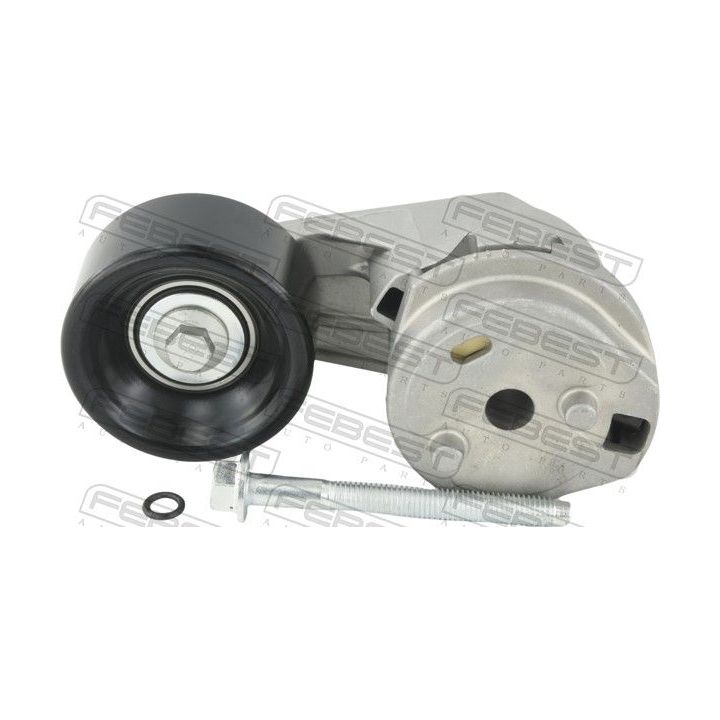 Diržo įtempiklis, V formos rumbuotas diržas FEBEST 2990-M62