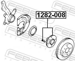 Rato stebulė FEBEST 1282-008