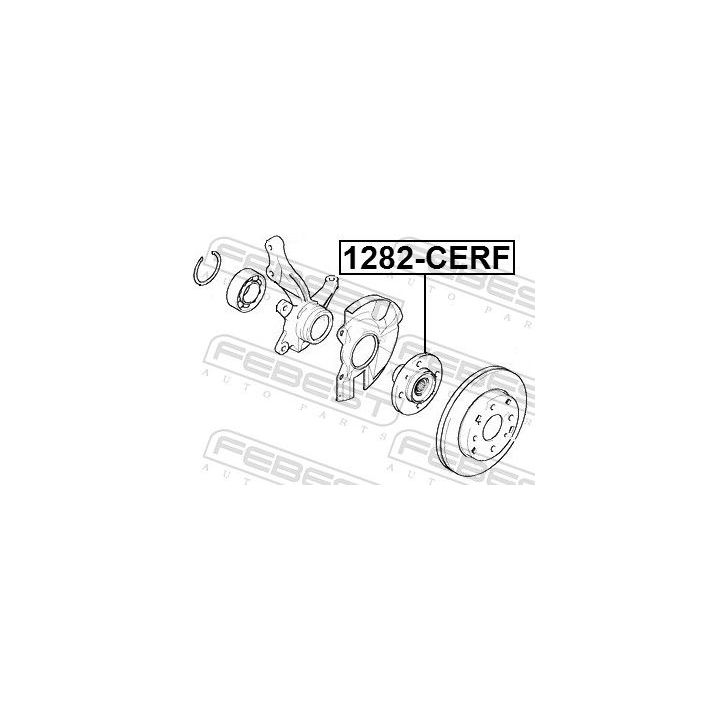Rato stebulė FEBEST 1282-CERF