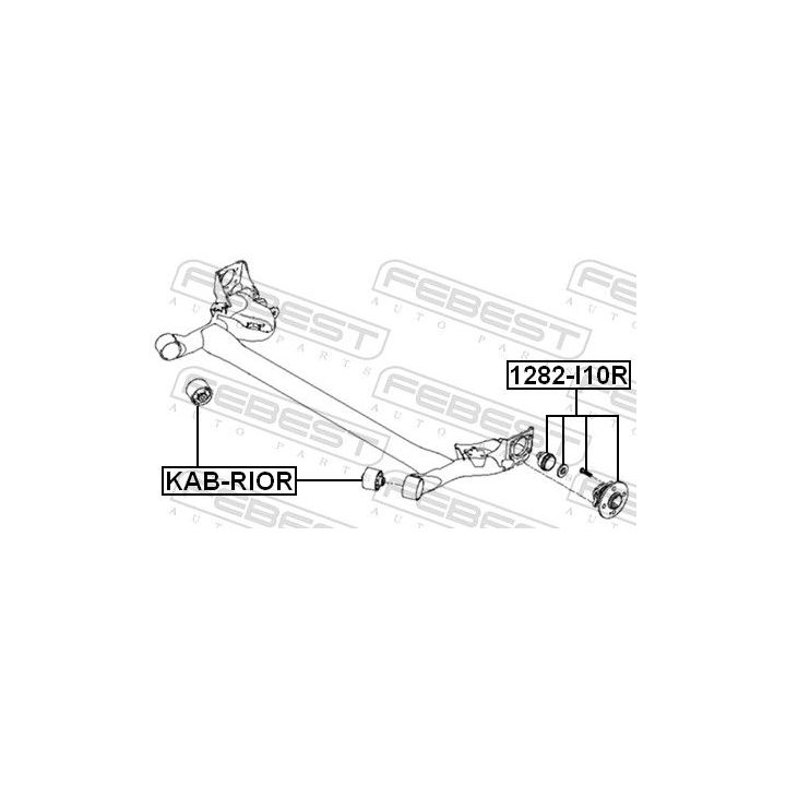 Rato stebulė FEBEST 1282-I10R