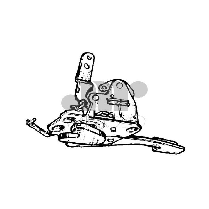 Durų užraktas MIRAGLIO 40/211