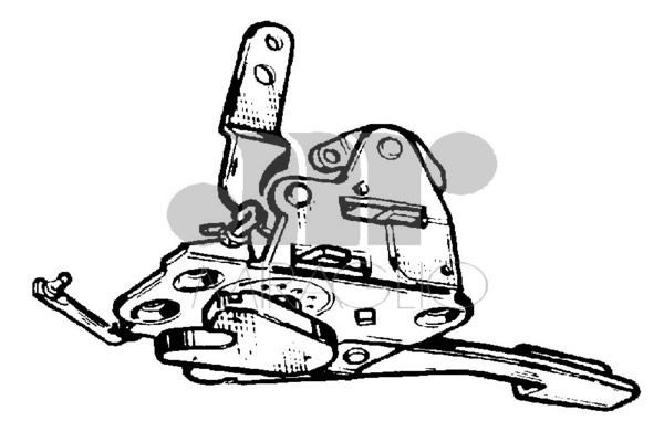 Durų užraktas MIRAGLIO 40/211