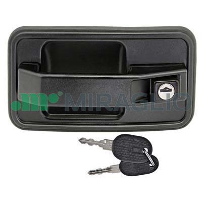 Išorinė durų rankena MIRAGLIO 80/390B