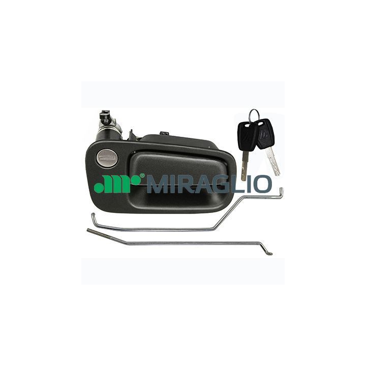 Išorinė durų rankena MIRAGLIO 80/409