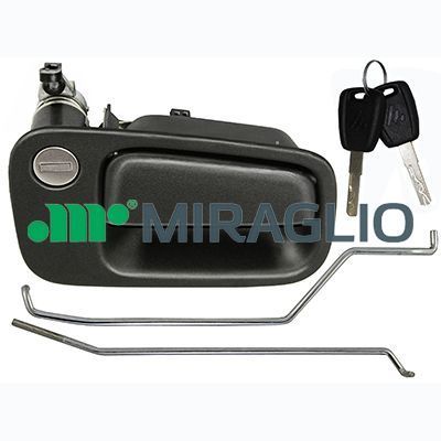Išorinė durų rankena MIRAGLIO 80/425