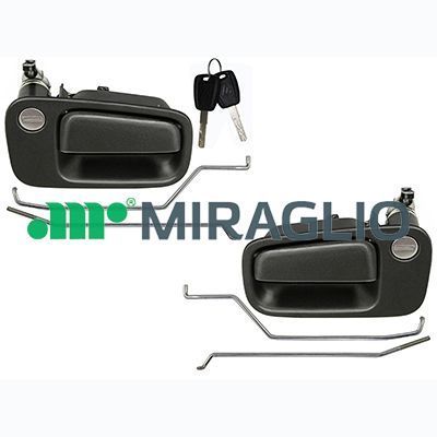 Išorinė durų rankena MIRAGLIO 80/425B