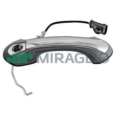 Išorinė durų rankena MIRAGLIO 80/497