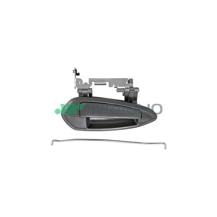 Išorinė durų rankena MIRAGLIO 80/614