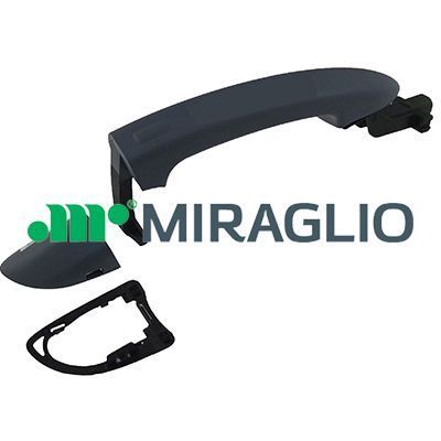 Išorinė durų rankena MIRAGLIO 80/832