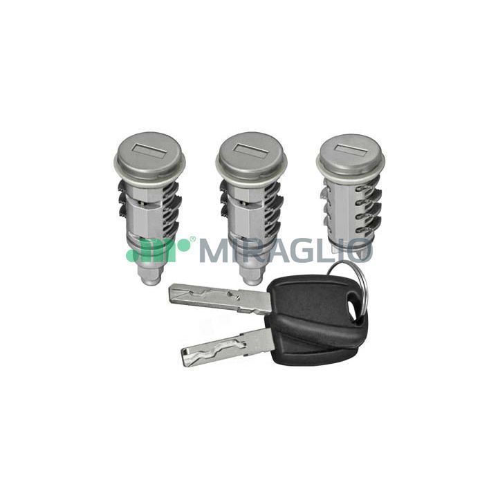 Užrakto cilindro komplektas MIRAGLIO 80/1217