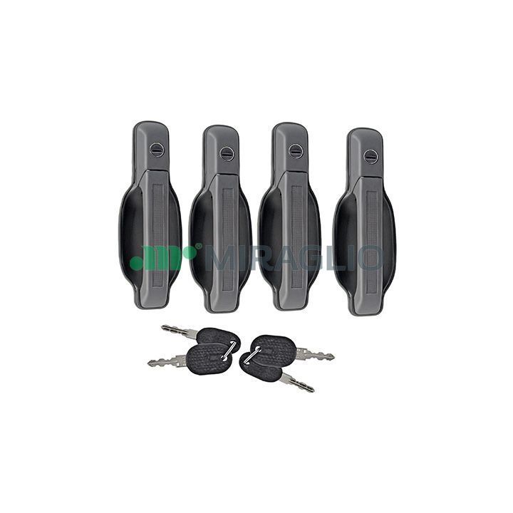 Užrakto cilindro komplektas MIRAGLIO 85/107