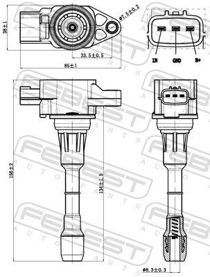 Ritė, uždegimas FEBEST 02640-008
