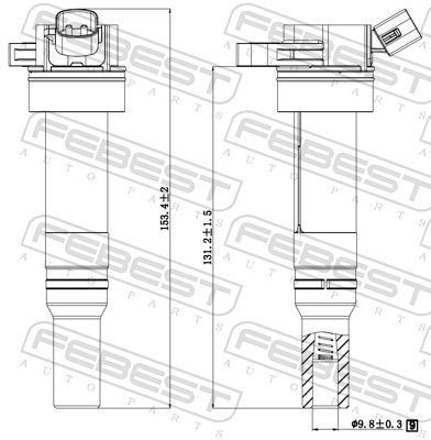 Ritė, uždegimas FEBEST 12640-006