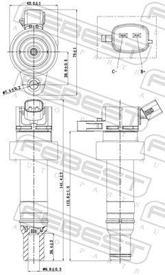 Ritė, uždegimas FEBEST 12640-009