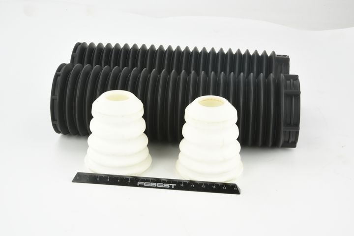 Apsauginio dangtelio komplektas, amortizatorius FEBEST FDSHB-KUGIIF-KIT