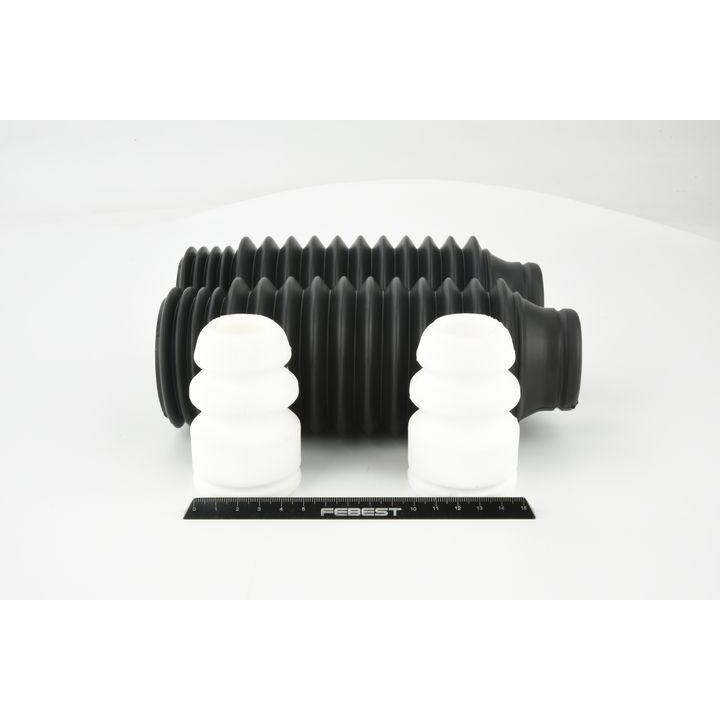 Apsauginio dangtelio komplektas, amortizatorius FEBEST KSHB-SPORIIIF-KIT