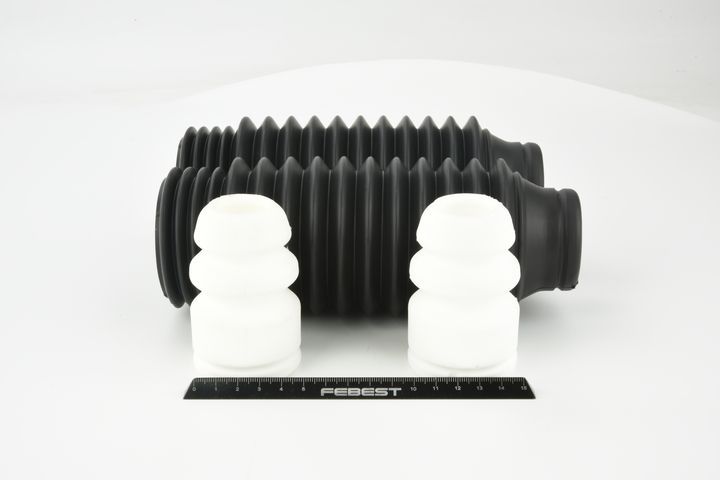 Apsauginio dangtelio komplektas, amortizatorius FEBEST KSHB-SPORIIIF-KIT