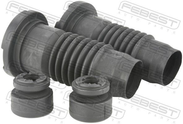 Apsauginio dangtelio komplektas, amortizatorius FEBEST MZSHB-GHF-KIT