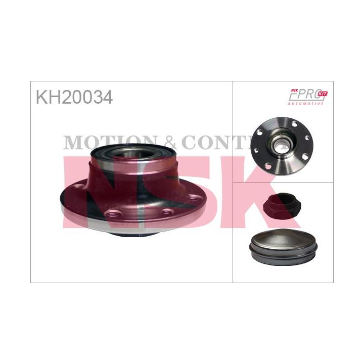 Rato guolio komplektas NSK KH20034