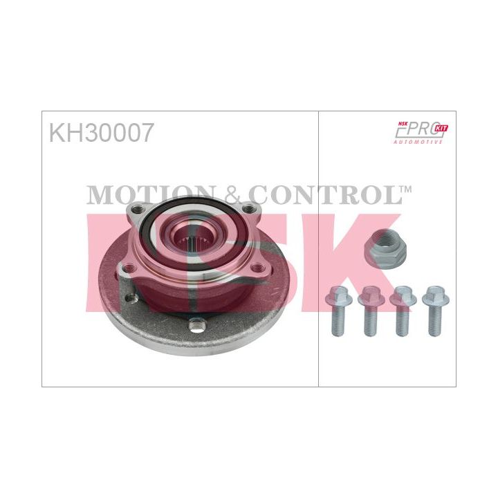 Rato guolio komplektas NSK KH30007