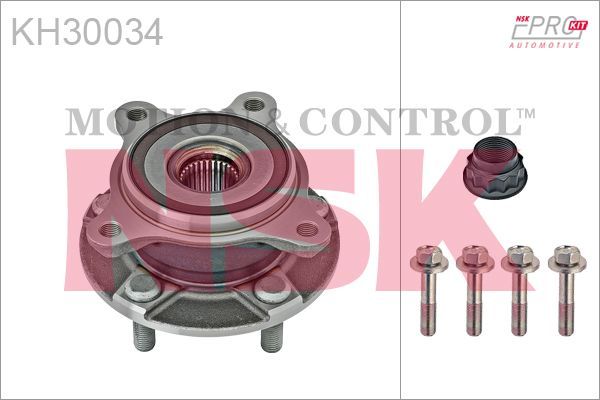 Rato guolio komplektas NSK KH30034