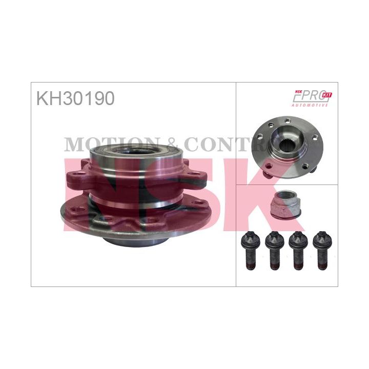 Rato guolio komplektas NSK KH30190