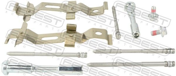 Priedų komplektas, diskinių stabdžių trinkelės FEBEST 2903-001