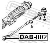 Montavimas, vairavimo pavara FEBEST DAB-002