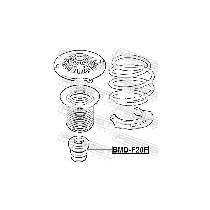 Atraminis buferis, pakaba FEBEST BMD-F20F