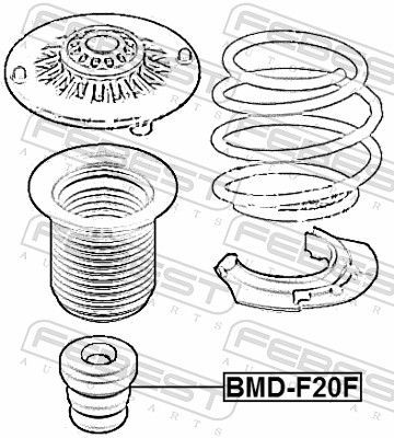 Atraminis buferis, pakaba FEBEST BMD-F20F