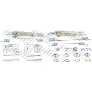 Priedų komplektas, stovėjimo stabdžių trinkelės FEBEST 0204-G15RAR-KIT