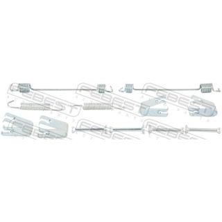 Priedų komplektas, stovėjimo stabdžių trinkelės FEBEST 0504-DYR