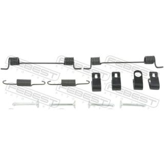 Priedų komplektas, stovėjimo stabdžių trinkelės FEBEST 1204-SFER-KIT