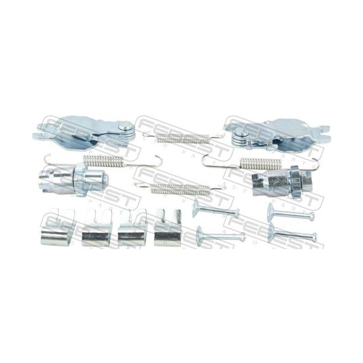 Priedų komplektas, stovėjimo stabdžių trinkelės FEBEST 2904-FLIIR-KIT