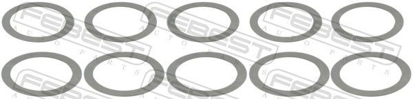 žiedinis krumpliaratis, alkūninis velenas FEBEST RINGTT-001-PCS10