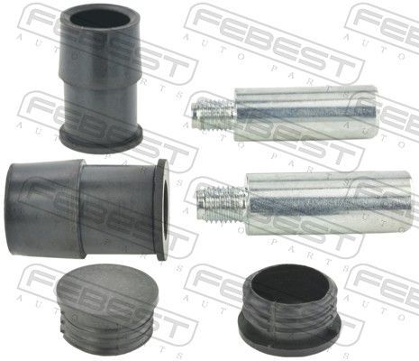 Kreipiantysis varžtas, stabdžių apkaba FEBEST 2074-DURF-KIT