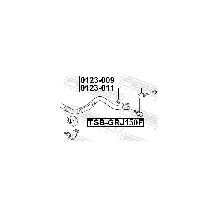 šarnyro stabilizatorius FEBEST 0123-011