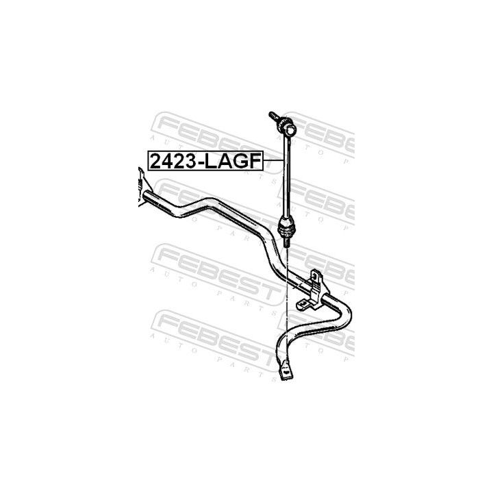 šarnyro stabilizatorius FEBEST 2423-LAGF