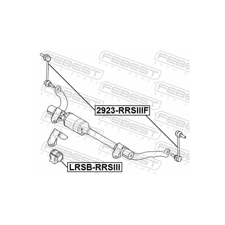 šarnyro stabilizatorius FEBEST 2923-RRSIIIF